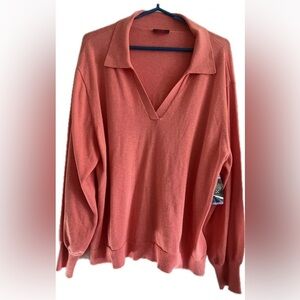 vince camuto polo shirt Sz XL Women